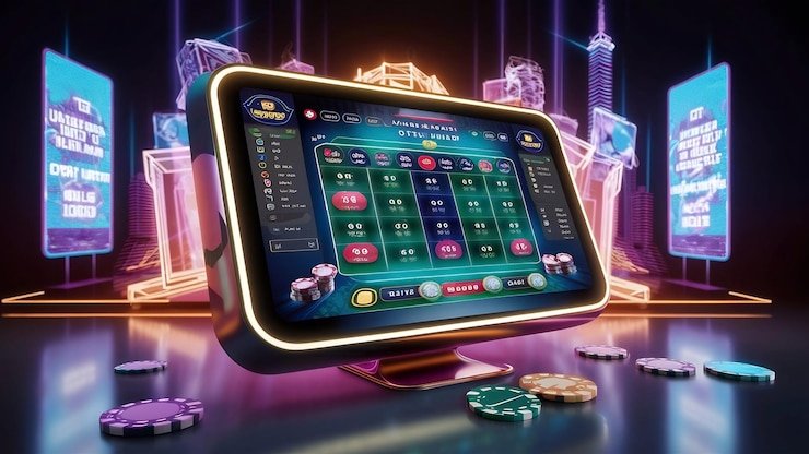 Roulette table layout and betting grid on kingdomtoto 7 mobile